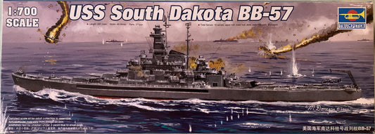 Trumpeter 1/700 USS South Dakota