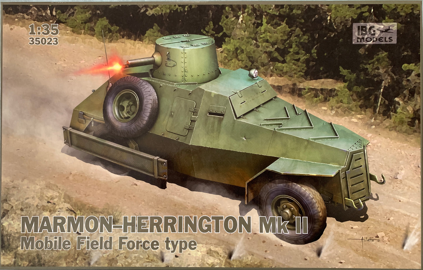 IBG 1/35 Marmon-Herrington Mk.II mobile field force type